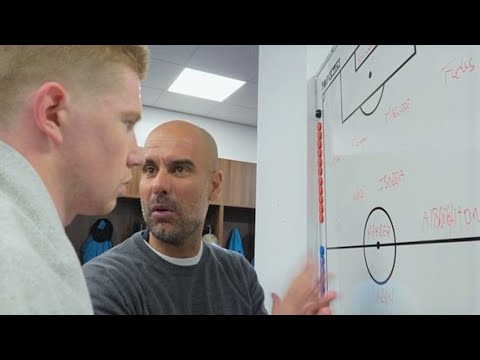 Pep Guardiola Angry in Locker Room Subtited English (Manchester City Speech Premier League)