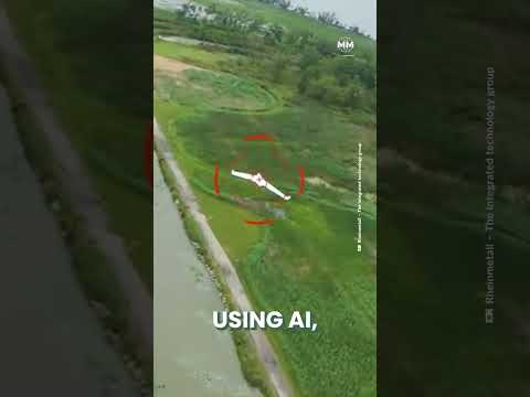 Autonomous SHORAD System: Rheinmetall Drone-Killing UGV