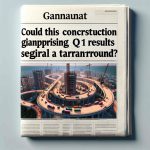 Ar putea rezultatele surprinzătoare din T1 ale acestui gigant al construcțiilor să semnaleze o revenire?