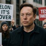 Elon Musk möter växande protester när Tesla nedtagningsrörelsen får fart—här är vad som kommer härnäst